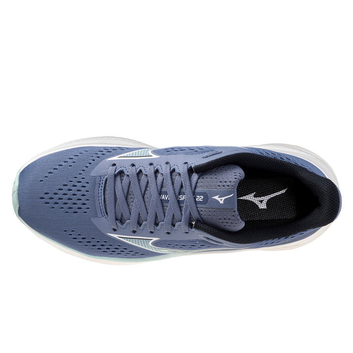 Mizuno Wave Inspire 22 Womens | Wild Wind/icy Morn/white