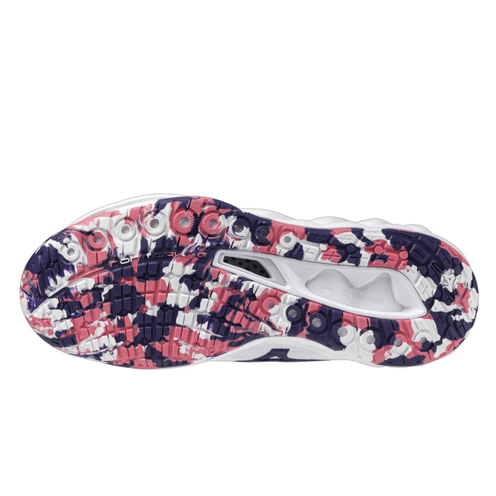 Mizuno Wave Luminous 3 Womens | White/violet Indigo/camellia Rose