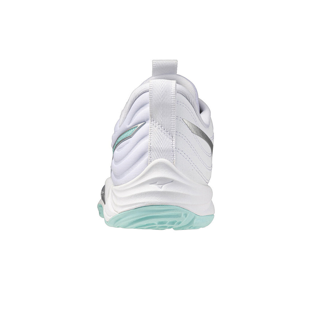 Mizuno Wave Momentum Elite Womens | White/blue Tint