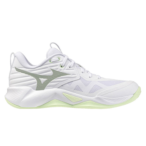 Mizuno Wave Momentum Pro Womens | White/aqua Grey/ambrosia