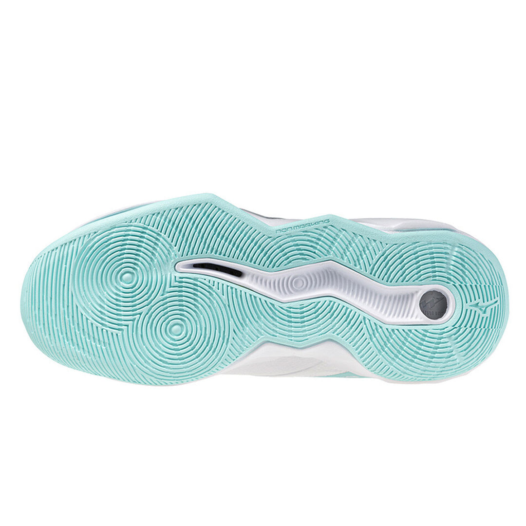 Mizuno Wave Momentum Pro Womens | White/blue Tint