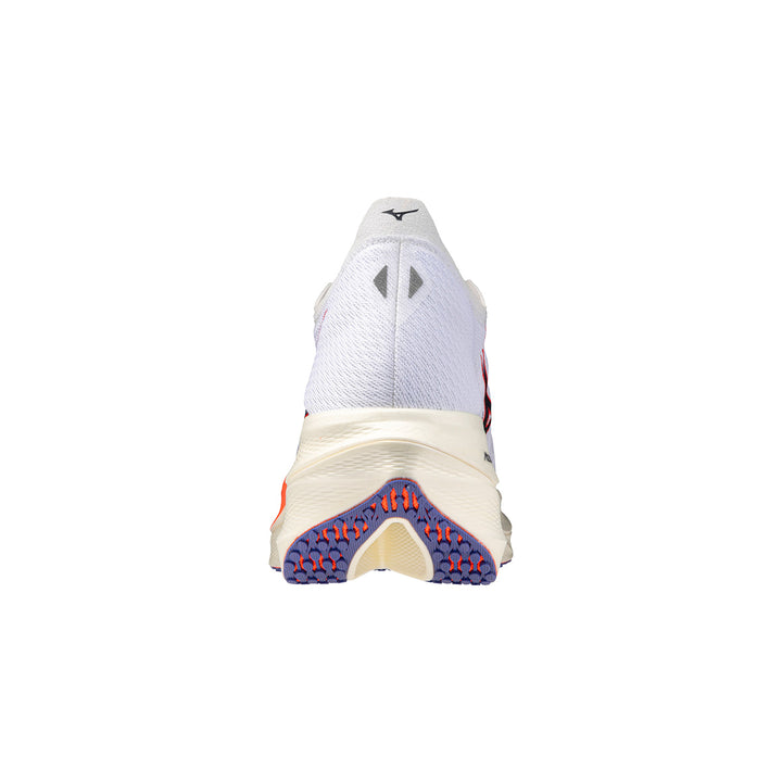 Mizuno Wave Rebellion Pro 3 Unisex | White/baritone Blue/fiery Coral 2