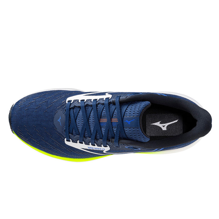 Mizuno Wave Rider 29 Mens | Estate Blue/white/lightening