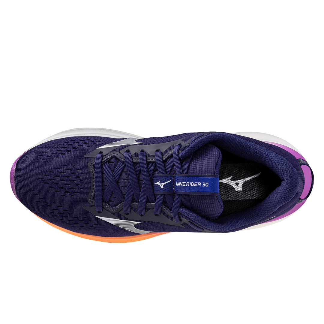 Mizuno Wave Rider 30 Womens | Rhodonite/white/firecracker
