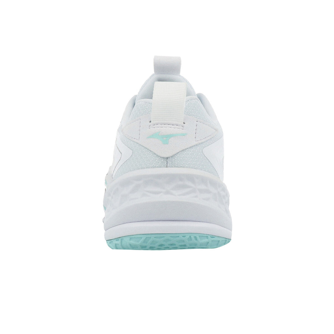 Mizuno Wave Stealth Neo 2 Womens | White/blue Tint