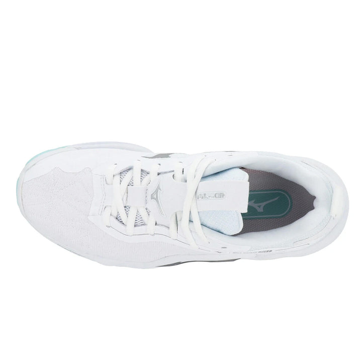 Mizuno Wave Stealth Neo 2 Womens | White/blue Tint