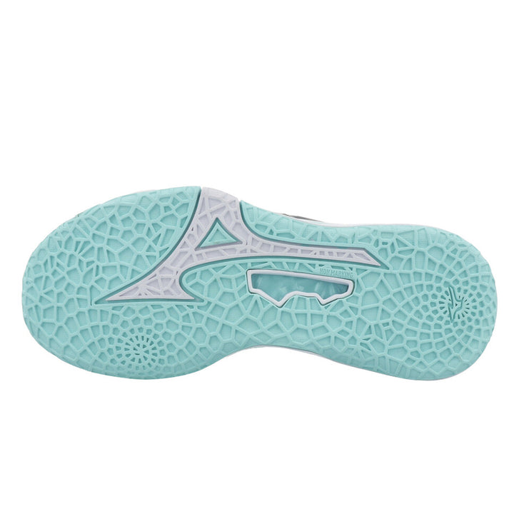 Mizuno Wave Stealth Neo 2 Womens | White/blue Tint