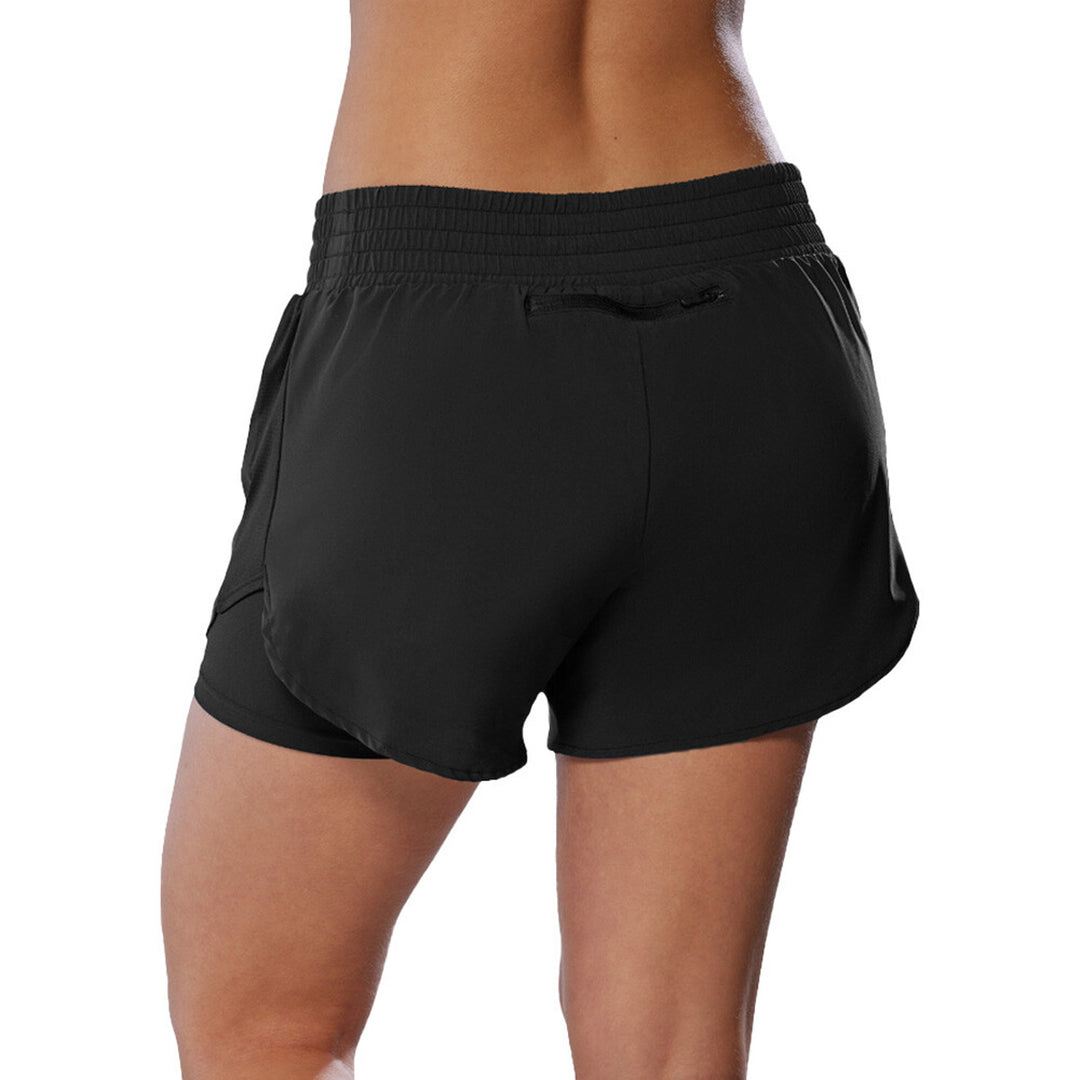 Mizuno 2 in 1 4.5" Running Short Womens | Black