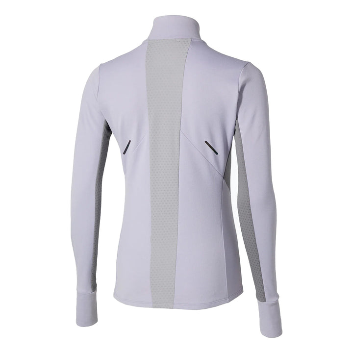 Mizuno Active Warmalite 1/2 Zip Long Sleeve Womens | Icelandic Blue