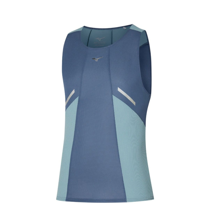 Mizuno Dryaeroflow Tank Mens | Vintage Indigo
