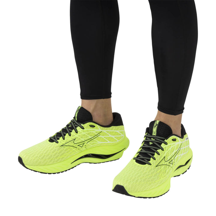 Mizuno Wave Inspire 20 Mens | Neo Lime mmodel