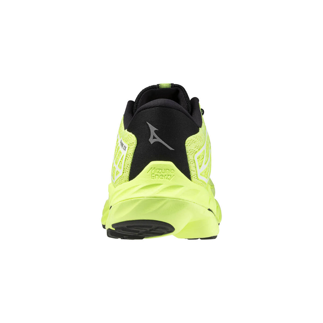 Mizuno Wave Inspire 20 Mens | Neo Lime back stright