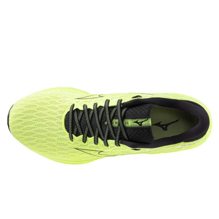 Mizuno Wave Inspire 20 Mens | Neo Lime top
