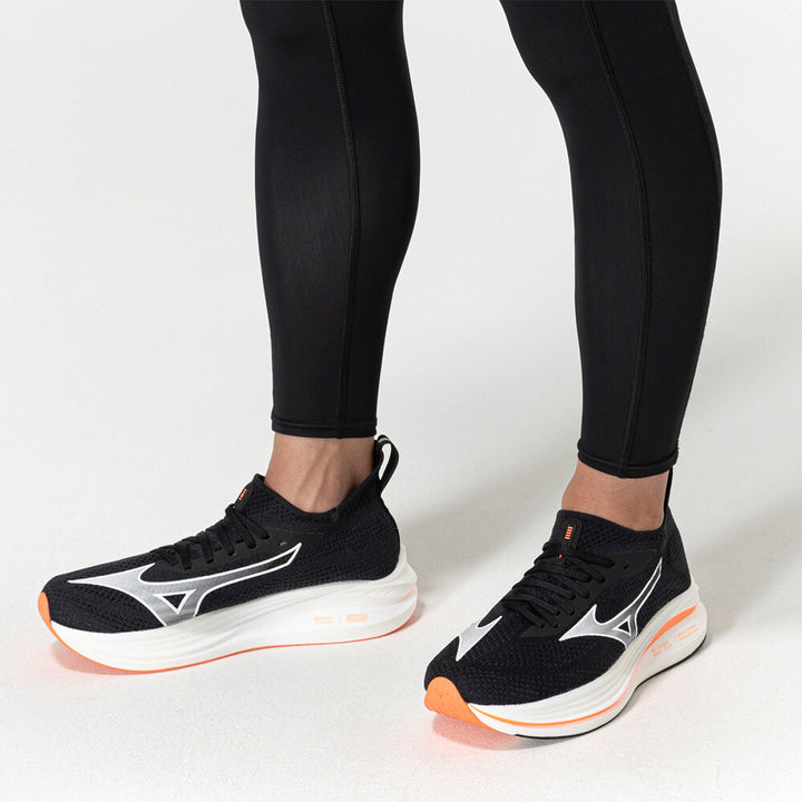 Mizuno Neo Zen Mens | Black/white/fiery Coral