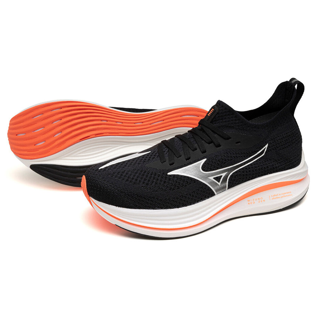 Mizuno Neo Zen Mens | Black/white/fiery Coral