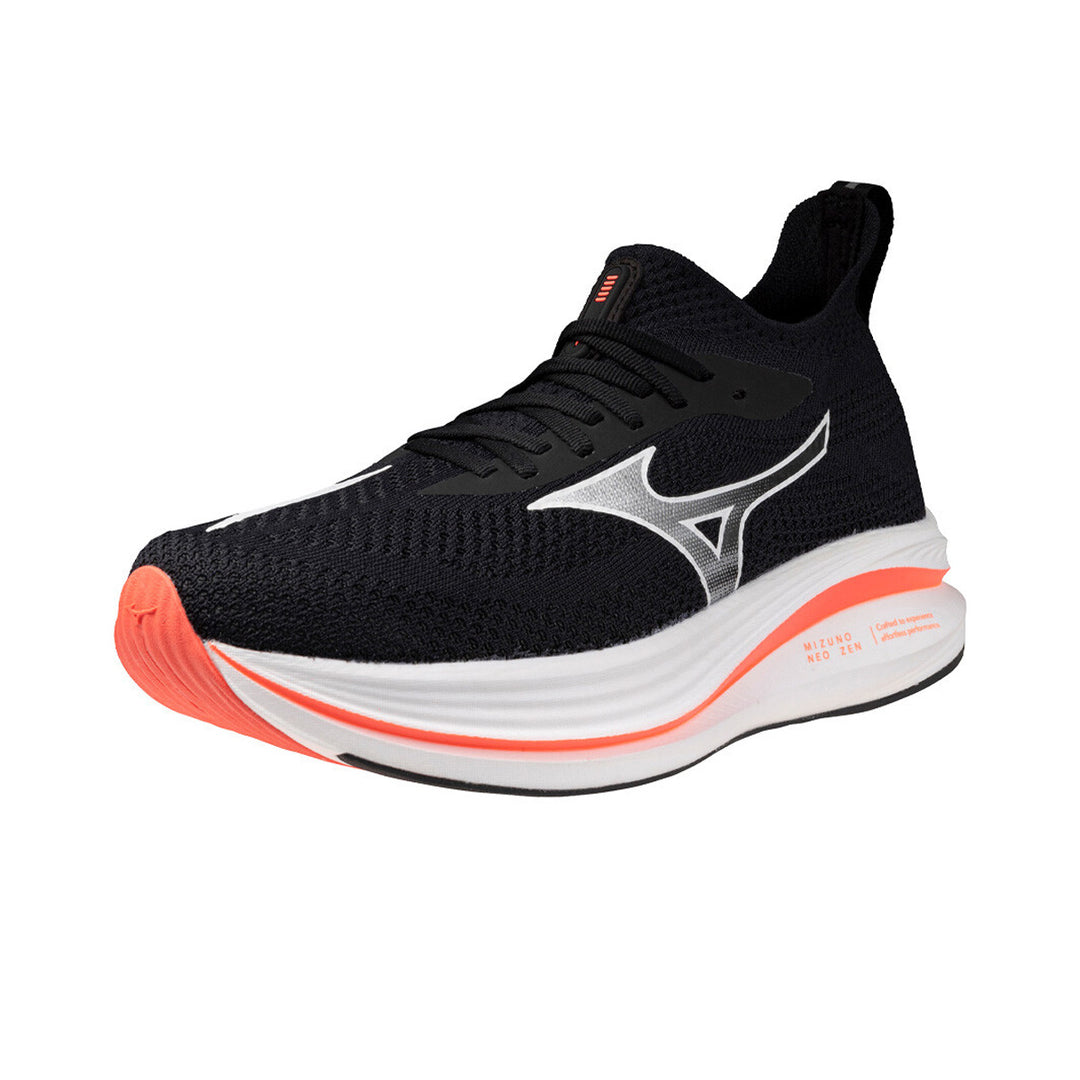 Mizuno Neo Zen Mens | Black/white/fiery Coral