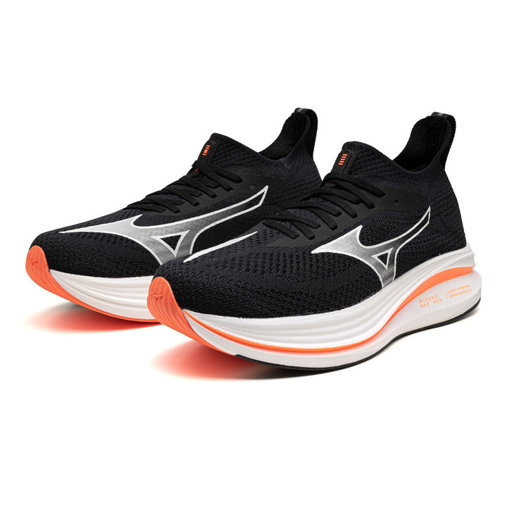 Mizuno Neo Zen Mens | Black/white/fiery Coral
