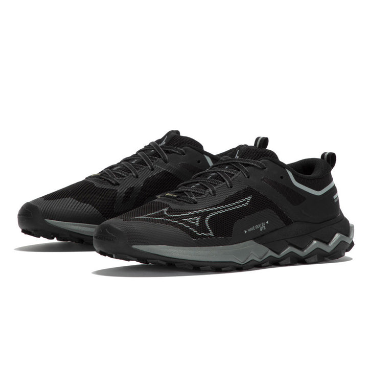 Mizuno Wave Ibuki 4 GTX Womens | Black/silver/quiet Shade