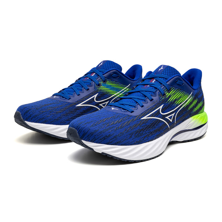 Mizuno Wave Inspire 21 Mens | Reflex Blue C/white/green Gecko