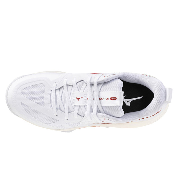 Mizuno Wave Momentum Pro Womens | White/rose Elegance/lava Falls