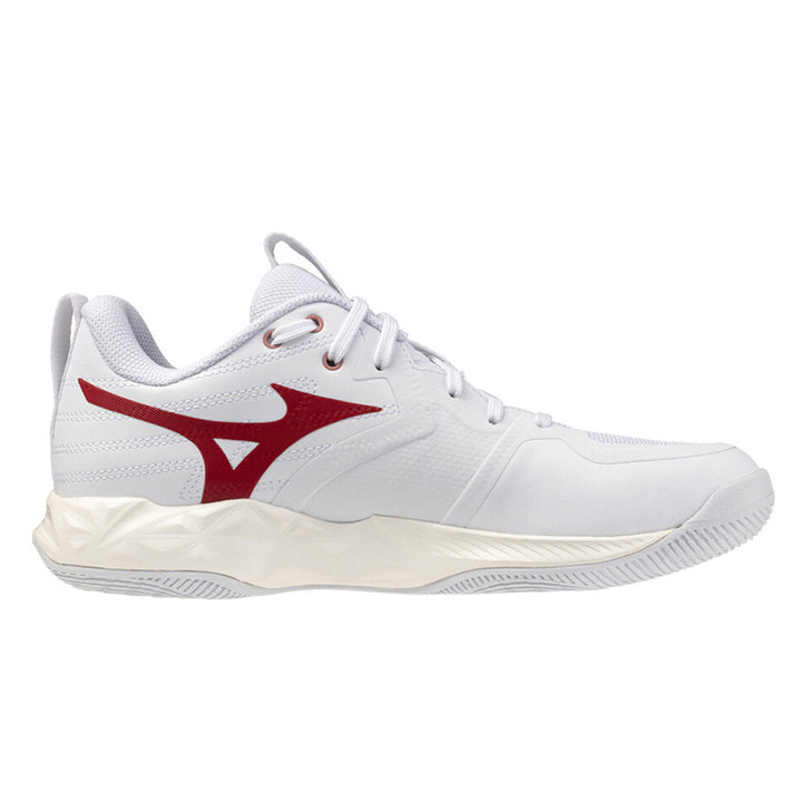 Mizuno Wave Momentum Pro Womens | White/rose Elegance/lava Falls