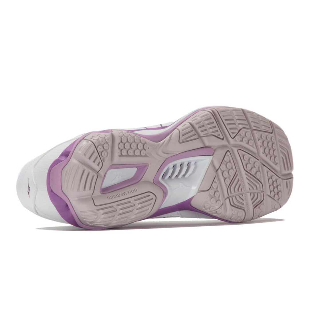 Mizuno Wave Phantom 3 Womens | White/patrician Purple/quince