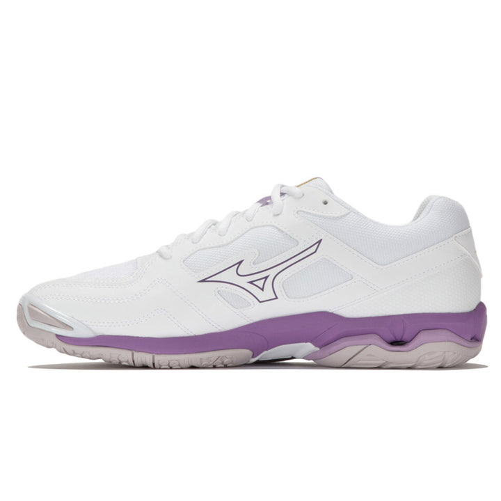 Mizuno Wave Phantom 3 Womens | White/patrician Purple/quince