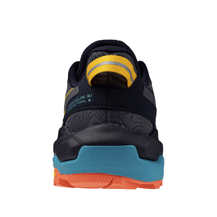 Mizuno Wave Mujin 11 Mens | Odyssey Gray/Citrus/Fiery Coral 2