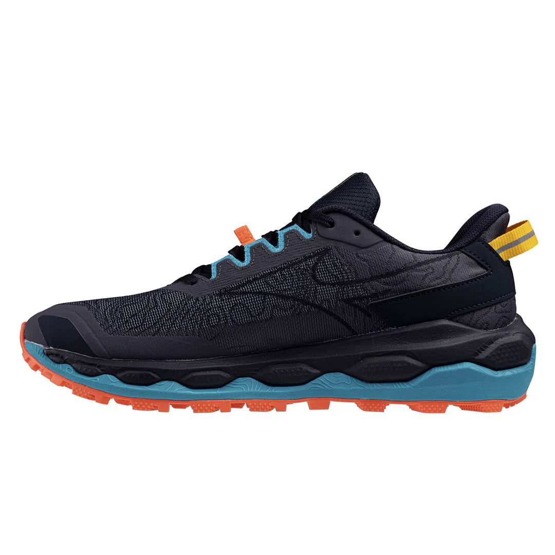 Mizuno Wave Mujin 11 Mens | Odyssey Gray/Citrus/Fiery Coral 2