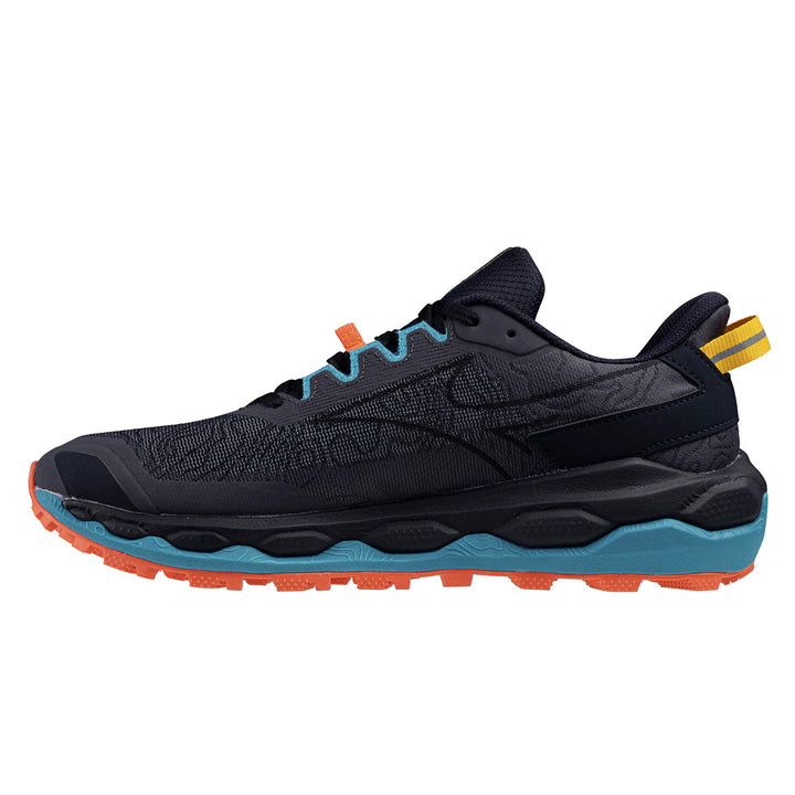 Mizuno Wave Mujin 11 Mens | Odyssey Gray/Citrus/Fiery Coral 2