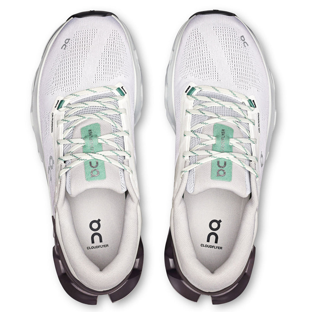 On Cloudflyer 5 Mens  | White/Pebble