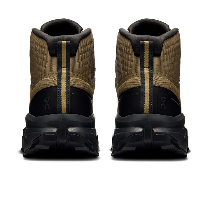 On Cloudrock Mid Waterproof Mens | Hunter/Black
