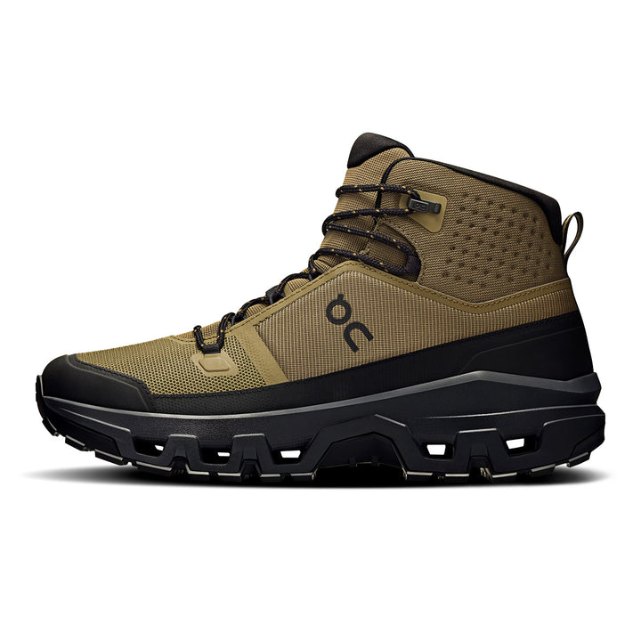 On Cloudrock Mid Waterproof Mens | Hunter/Black