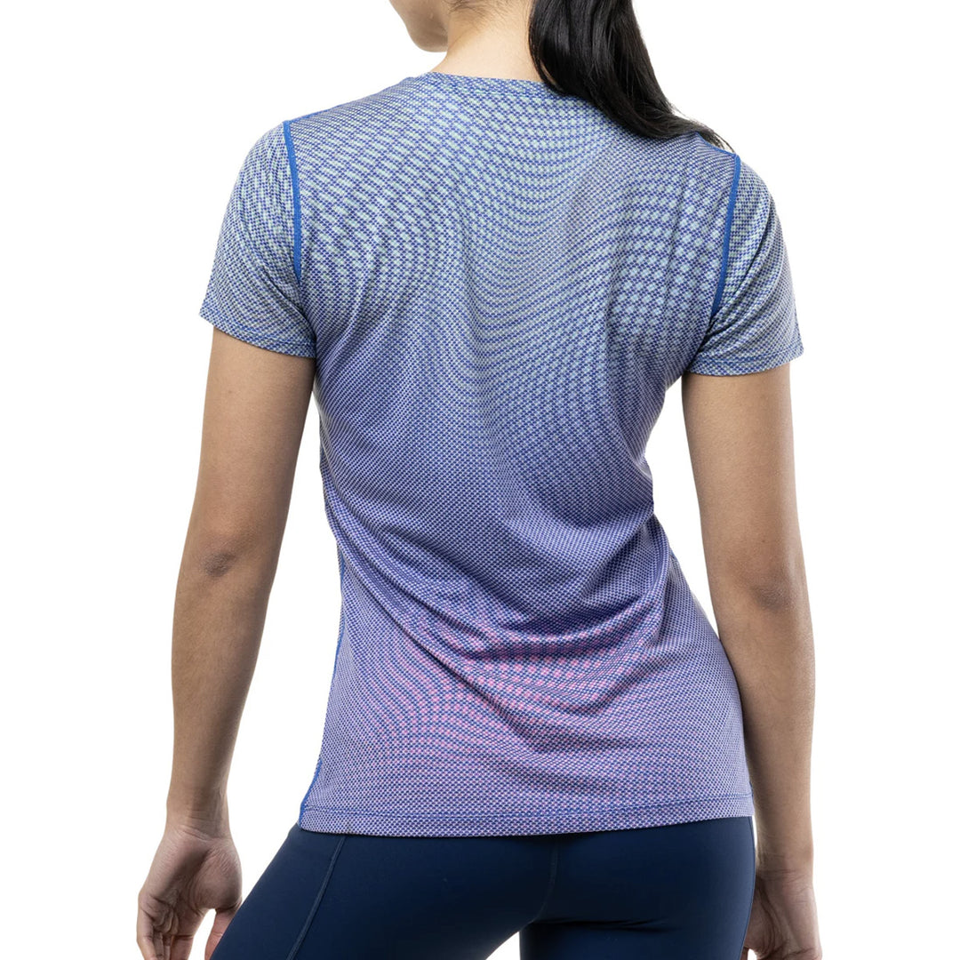 RonHill Tech Golden Hour T-Shirt Women's | Classic Blue Refraction