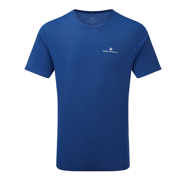 Ronhill Core Short Sleeve Tee Mens | Drkcobalt/brightwhite