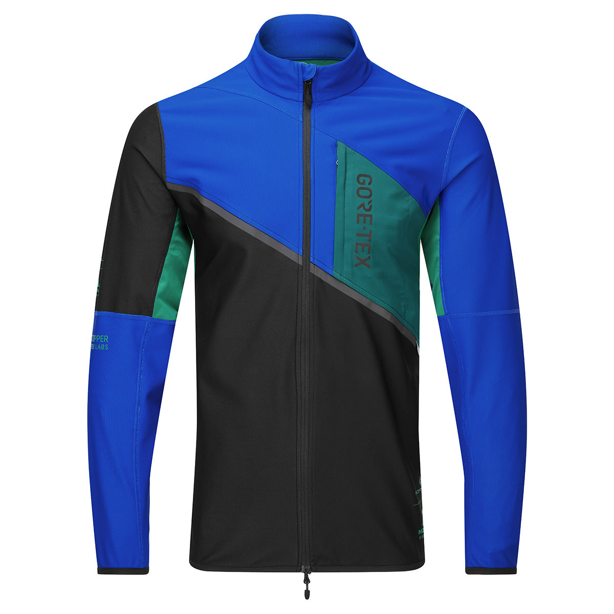 Ronhill Tech Gore Tex Windstopper Jacket Mens Black cobalt Alexandra Sports