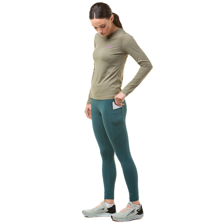 Ronhill Tech Tight Womens | Dplagoon/wdland Monet