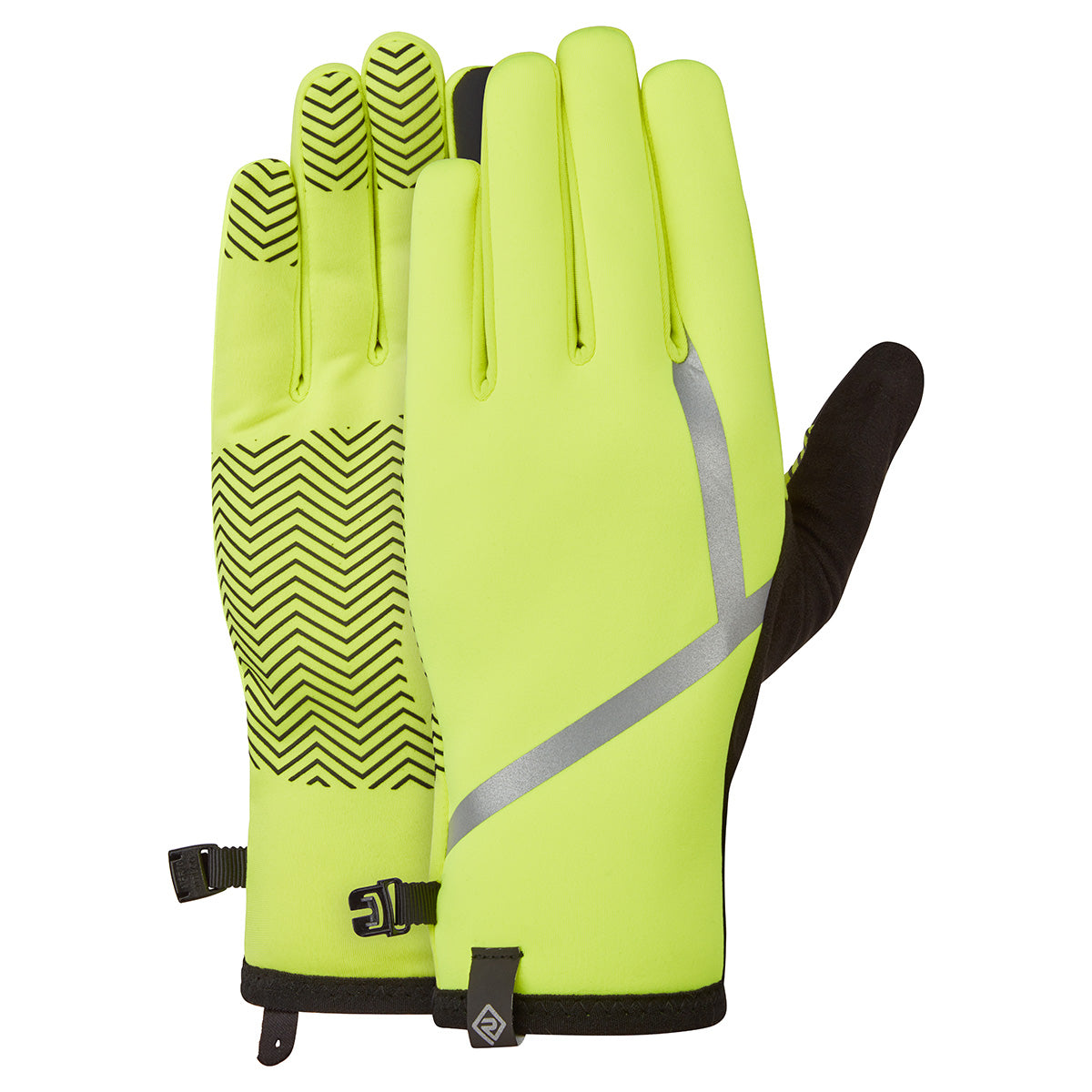 RONHILL Hardlopen, Reflect Handschoen, Fluo Geel/Reflect, M