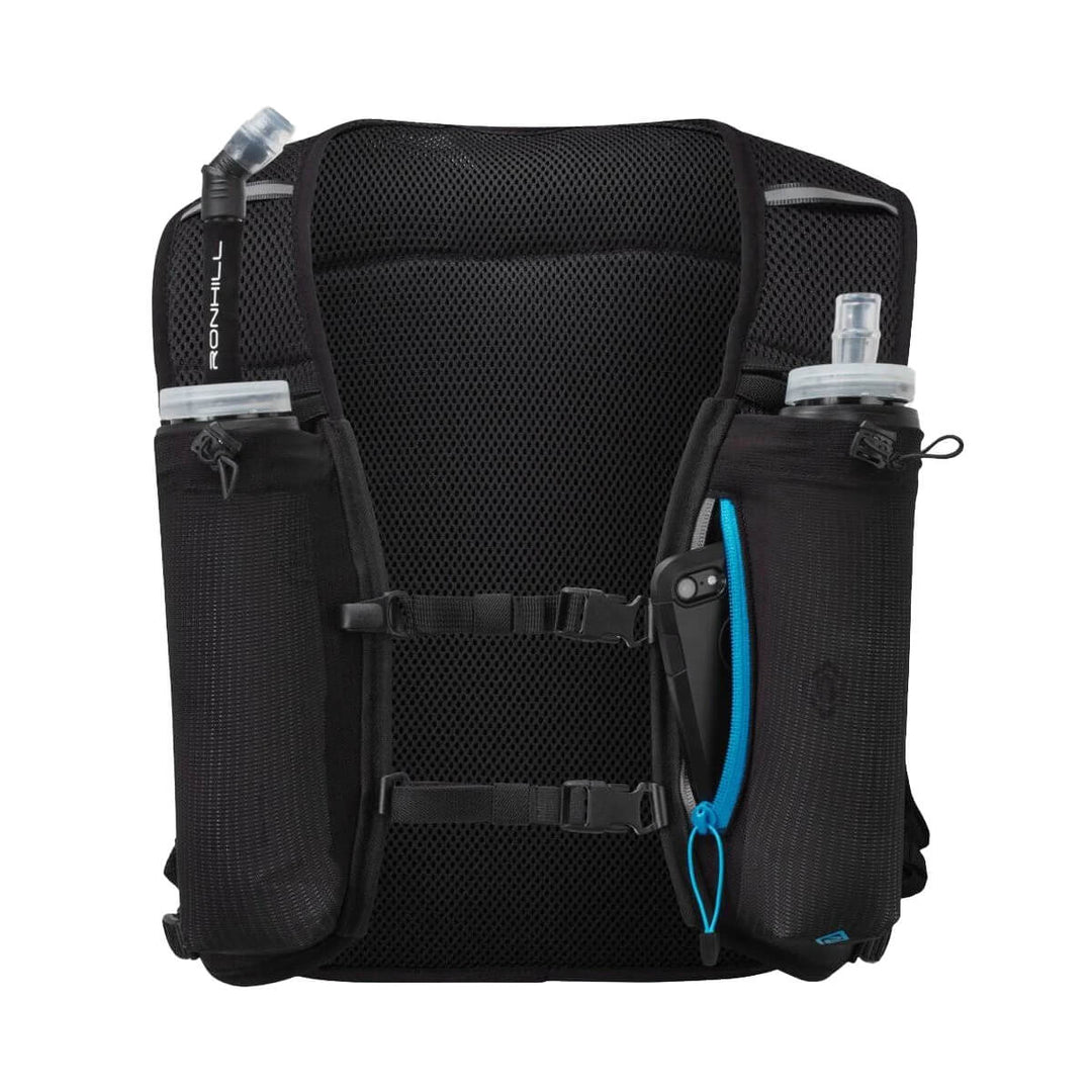 Ronhill Commuter Vest | Black/cyan