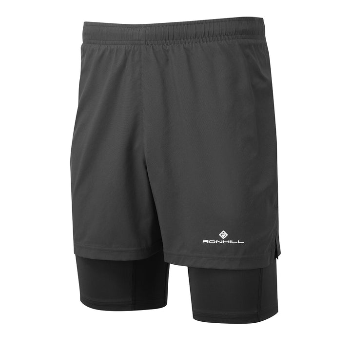 Ronhill Core 5" 2 In 1 Short Mens | Black