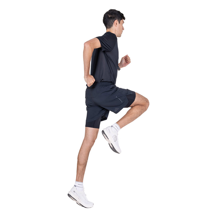 Ronhill Core 5" 2 In 1 Short Mens | Black
