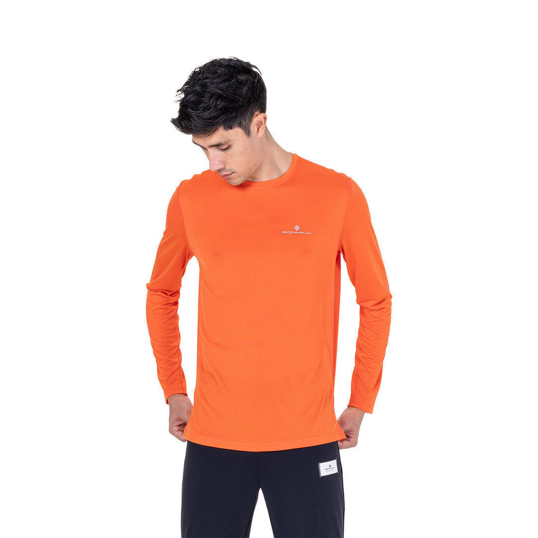 Ronhill Core Long Sleeve Tee Mens | Ronhill Red