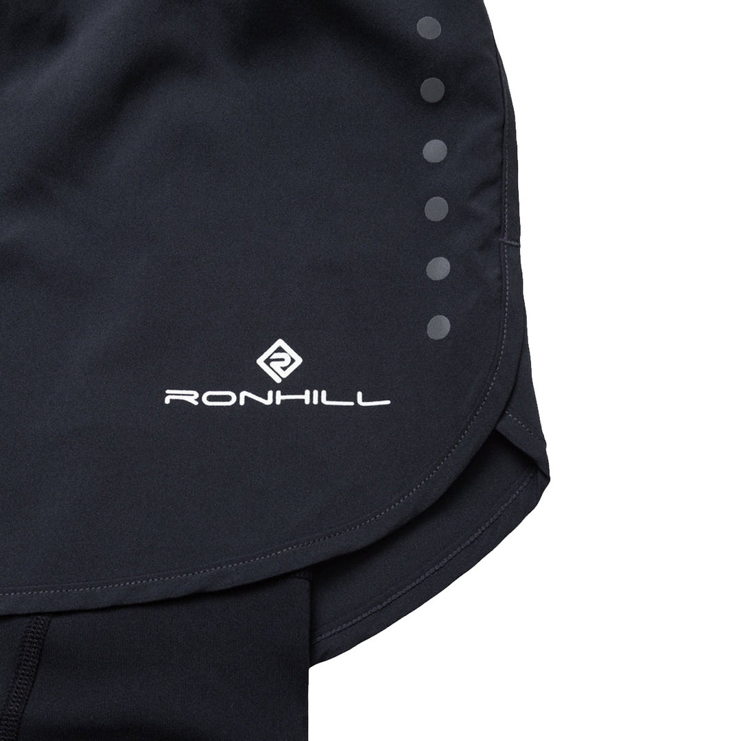 Ronhill Core Twin Short Womens | All Black