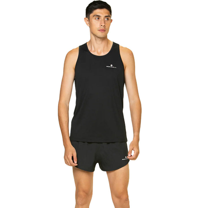 Ronhill Core Vest Mens | Black/brightwhite
