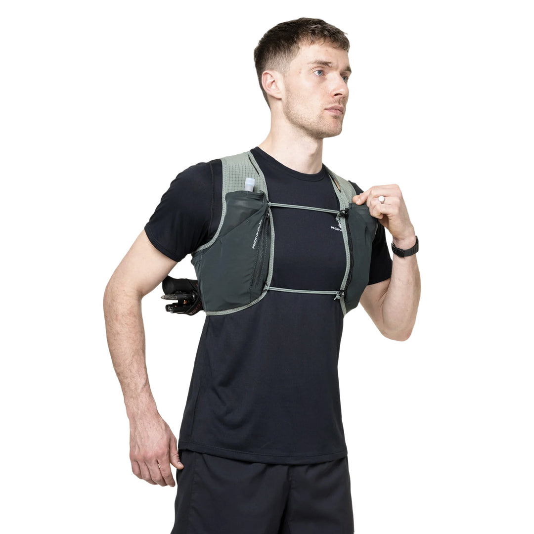 Ronhill Solus 5L Hydration Vest | Laurel/dark Laurel