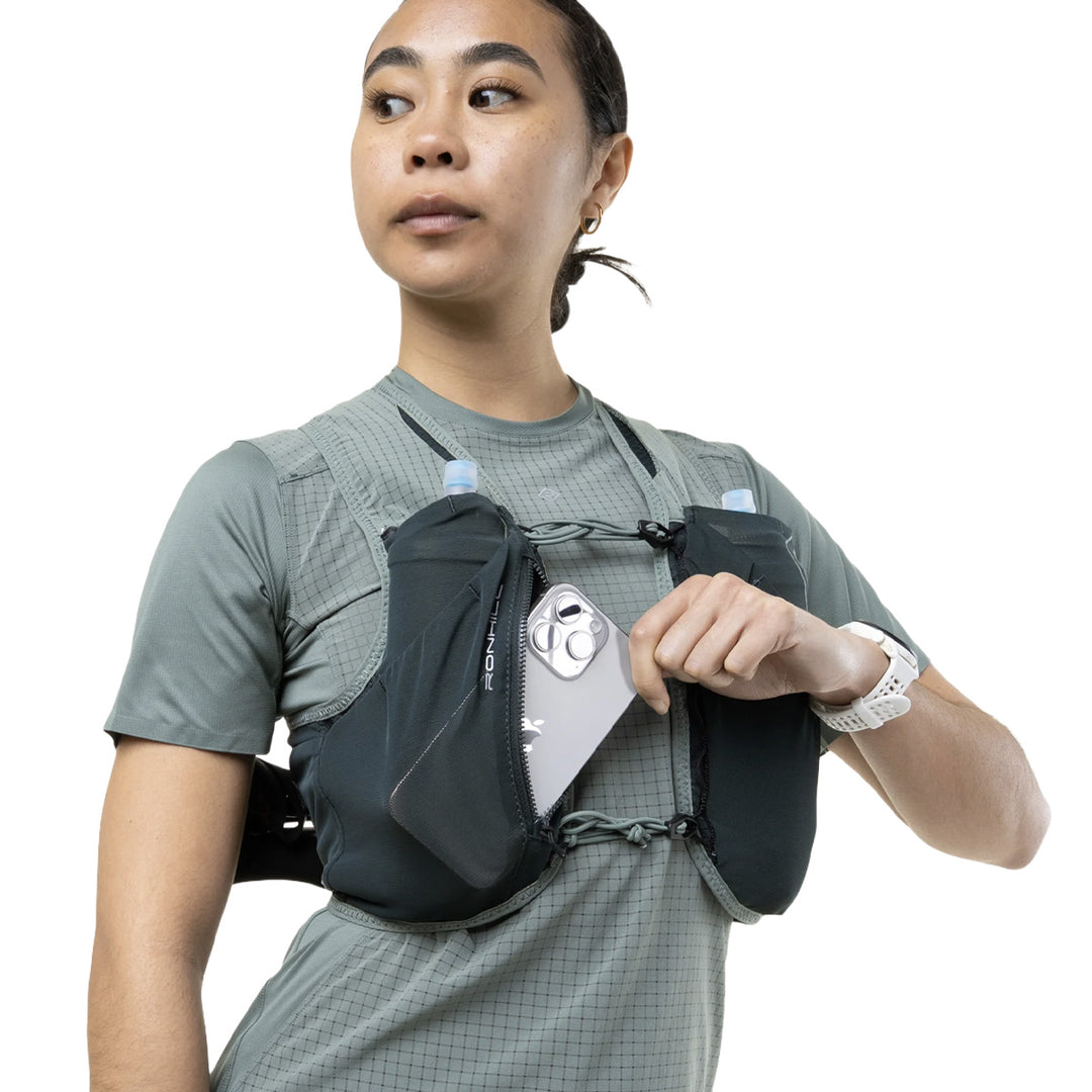 Ronhill Solus 5L Hydration Vest | Laurel/dark Laurel