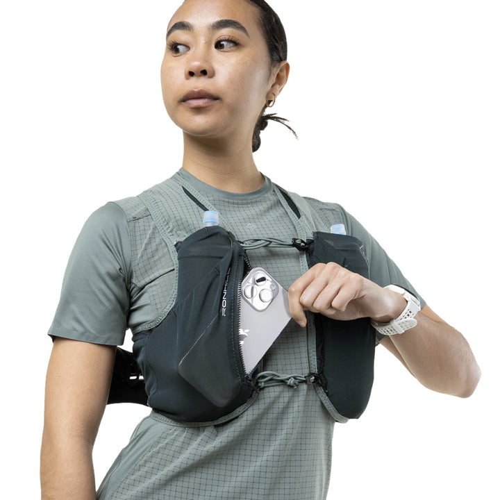 Ronhill Solus 5L Hydration Vest | Laurel/dark Laurel