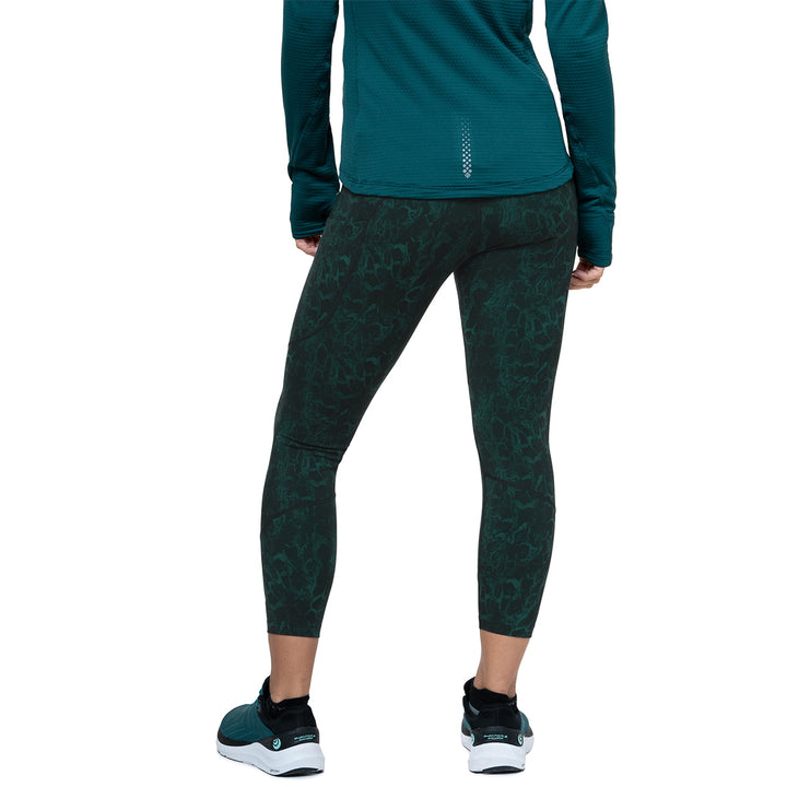 Ronhill Tech Crop Tight Womens | Seaweed Medusa