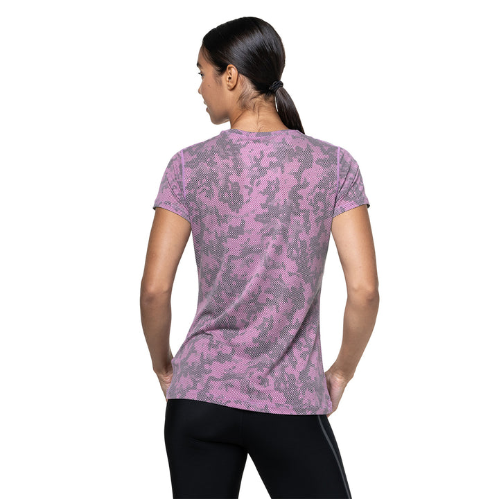 Ronhill Tech Golden Hour Tee Womens | Iris Pixel