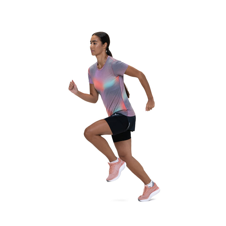 Ronhill Tech Golden Hour Tee Womens | Multi Glow